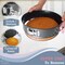 Spring Form Pan for Cheesecake, 4/7/9/11 Inch NONSTICK Cheesecake Pan Set with CAKE SLICER and TESTER, Leakproof Springform Pan Set, 4 Spring Form Pans for Baking Compatible with INSTANT POT